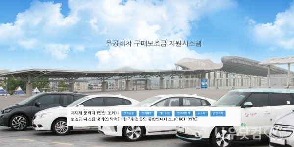 2022년 전기·수소자동차 보조금 지원(광양시제공)